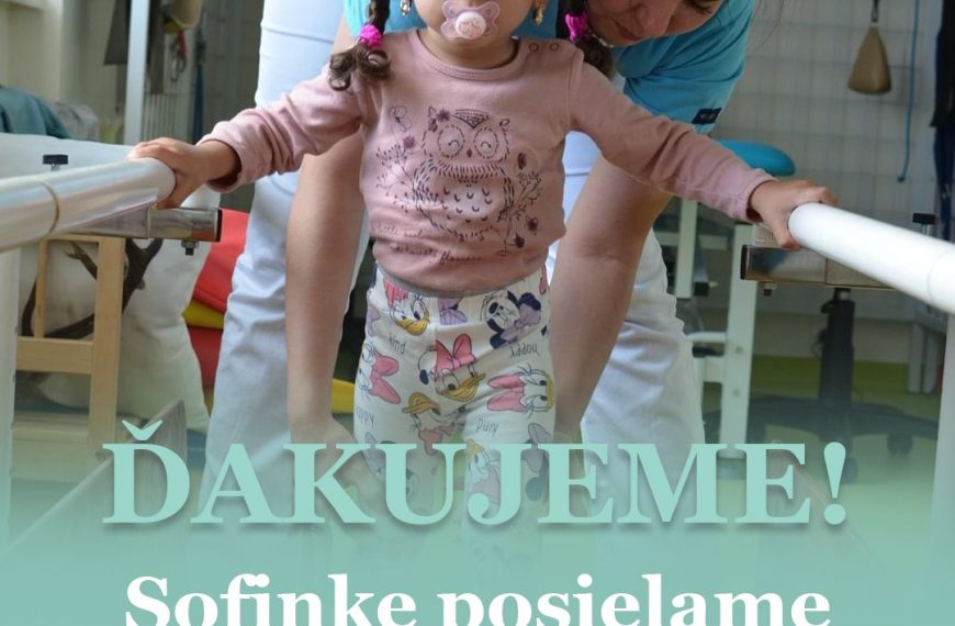 Ďakujeme Sofinke